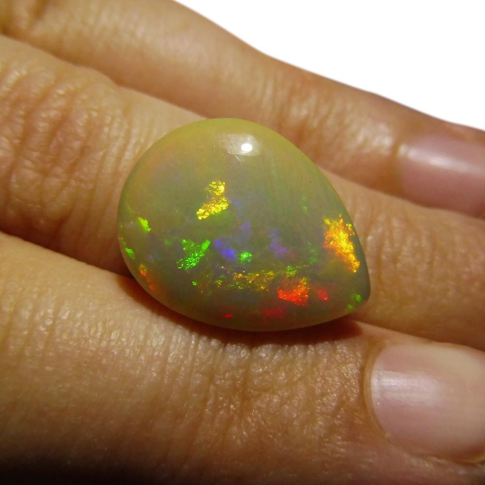 8.67 ct Pear Cabochon Opal - Skyjems Wholesale Gemstones