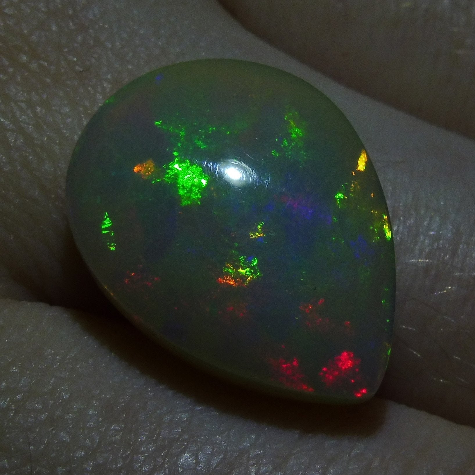 8.67 ct Pear Cabochon Opal - Skyjems Wholesale Gemstones