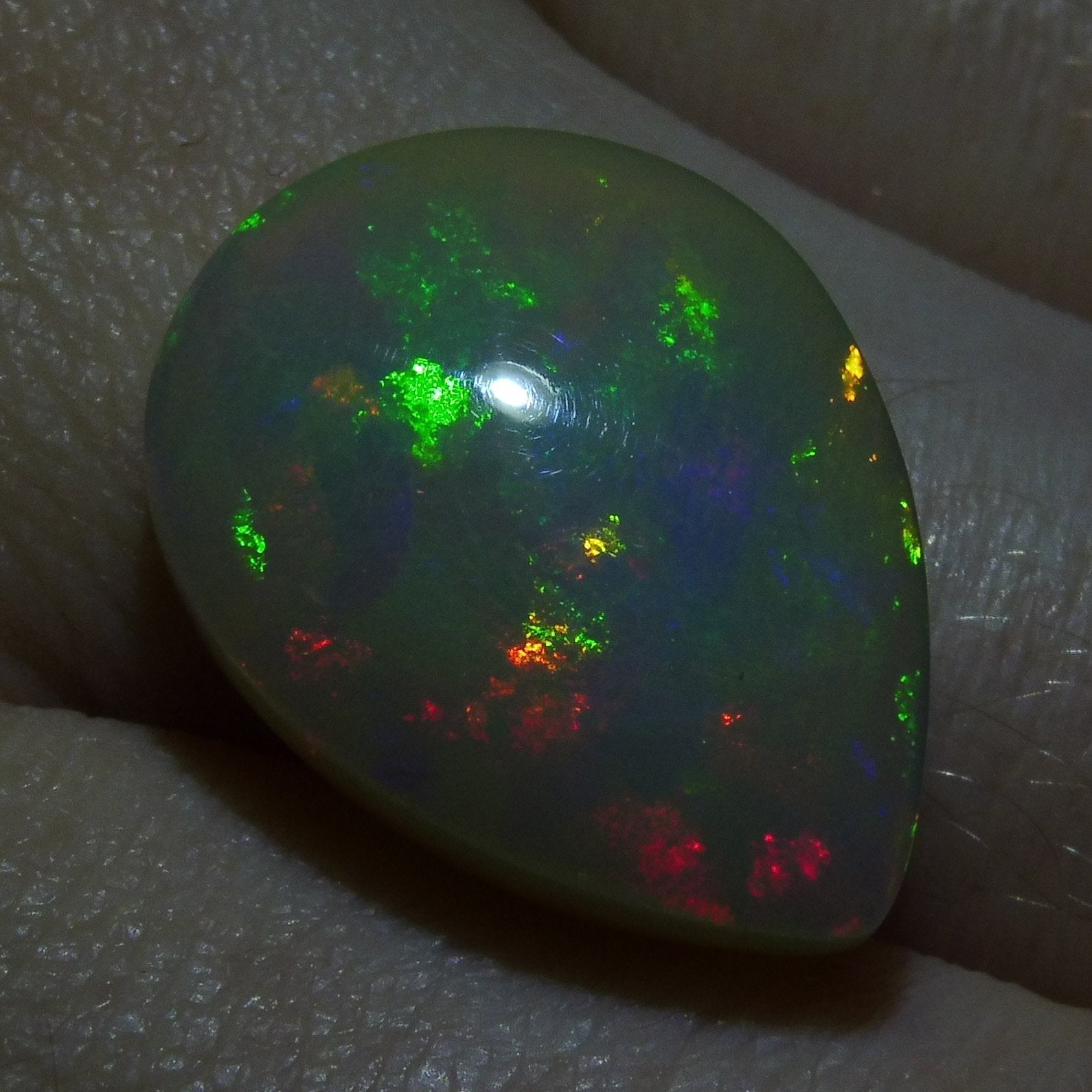 8.67 ct Pear Cabochon Opal - Skyjems Wholesale Gemstones