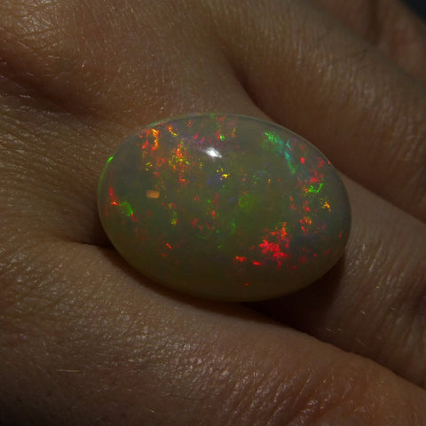 11.49 ct Oval Cabochon Opal