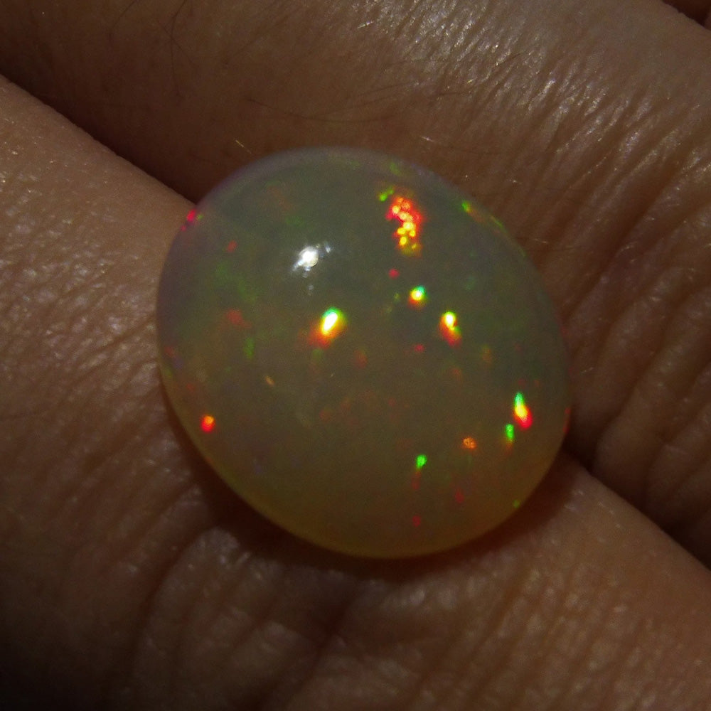 4.89 ct Oval Cabochon  Opal - Skyjems Wholesale Gemstones