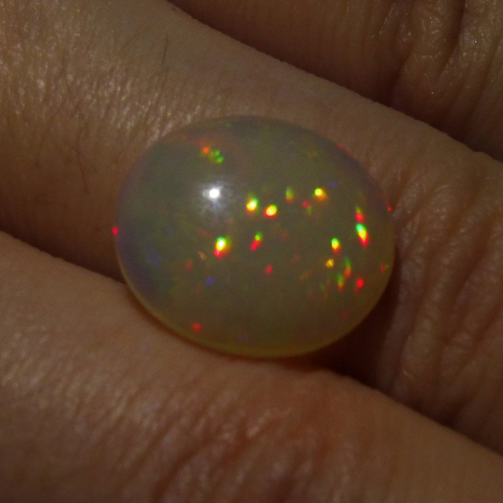 4.89 ct Oval Cabochon  Opal - Skyjems Wholesale Gemstones