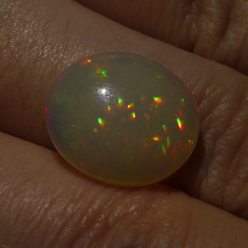 4.89 ct Oval Cabochon  Opal - Skyjems Wholesale Gemstones