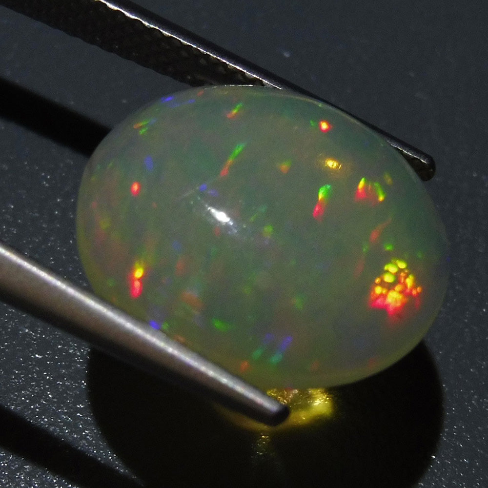 4.89 ct Oval Cabochon  Opal - Skyjems Wholesale Gemstones