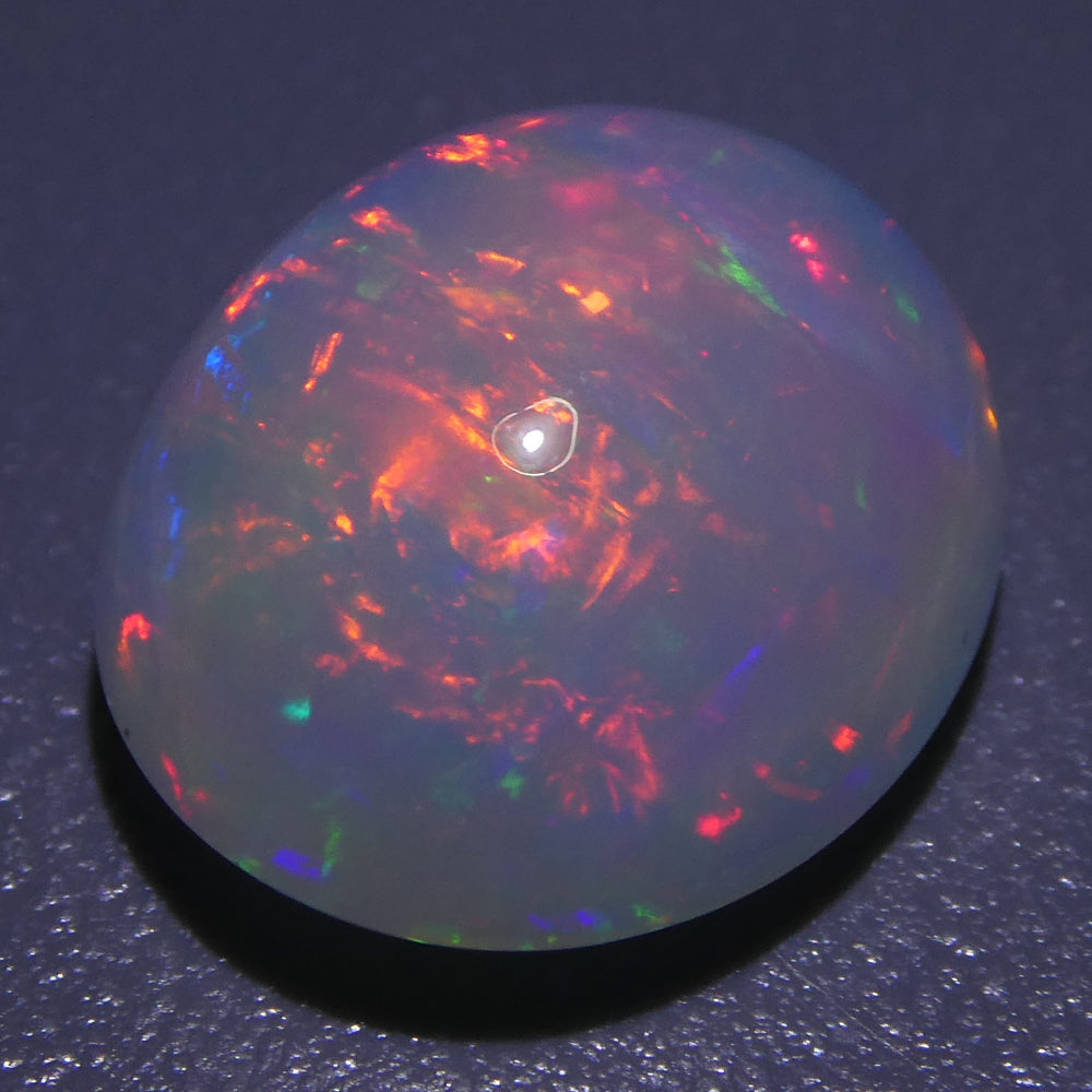 3.60ct Oval Cabochon Crystal Opal - Skyjems Wholesale Gemstones