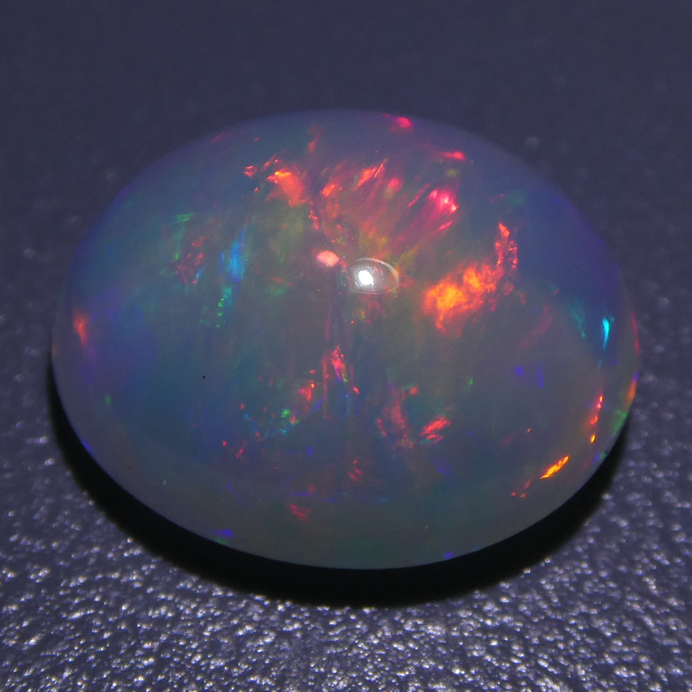 3.60ct Oval Cabochon Crystal Opal - Skyjems Wholesale Gemstones