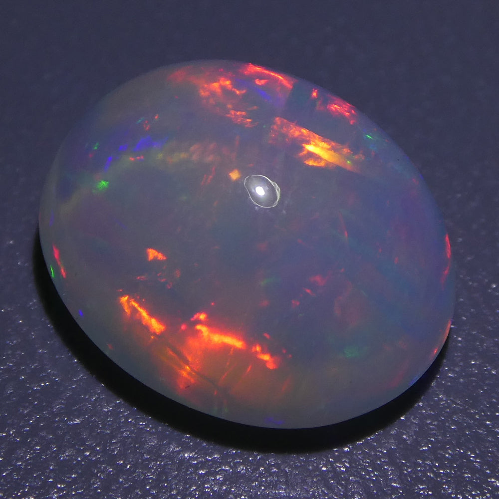 3.60ct Oval Cabochon Crystal Opal - Skyjems Wholesale Gemstones