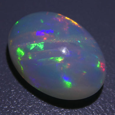 4.43ct Oval Cabochon Crystal Opal - Skyjems Wholesale Gemstones