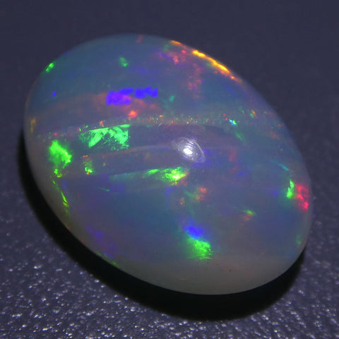 4.43ct Oval Cabochon Crystal Opal