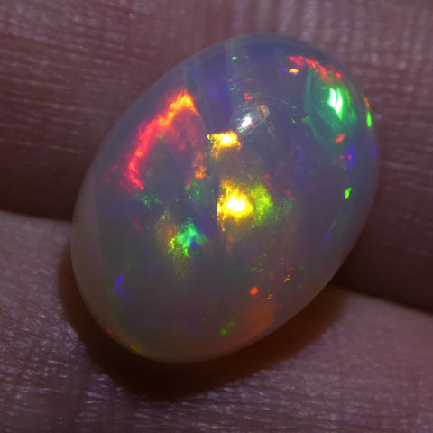 4.43ct Oval Cabochon Crystal Opal