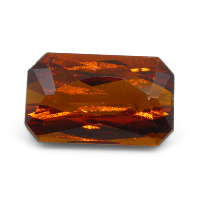 6.08ct Scissor Cut Reddish Orange Hessonite Garnet from Sri Lanka - Skyjems Wholesale Gemstones