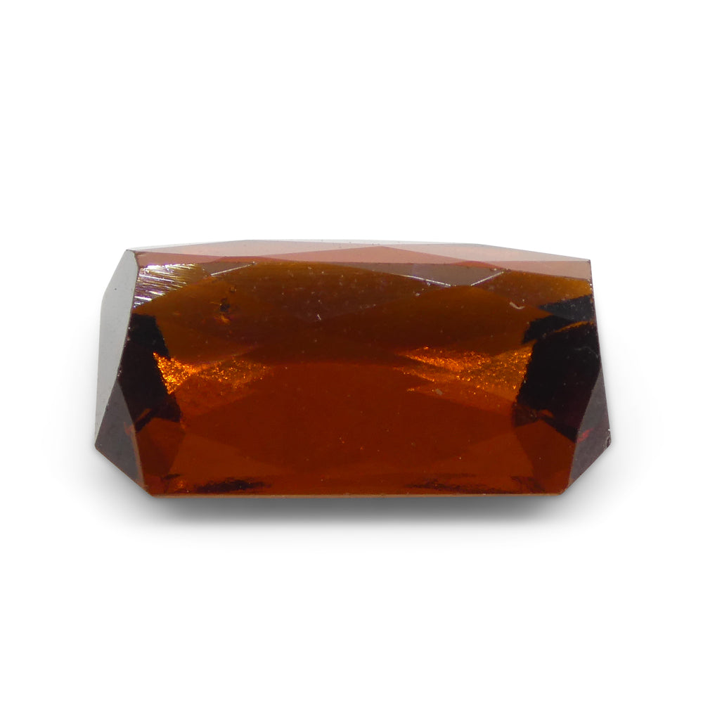 6.08ct Scissor Cut Reddish Orange Hessonite Garnet from Sri Lanka - Skyjems Wholesale Gemstones