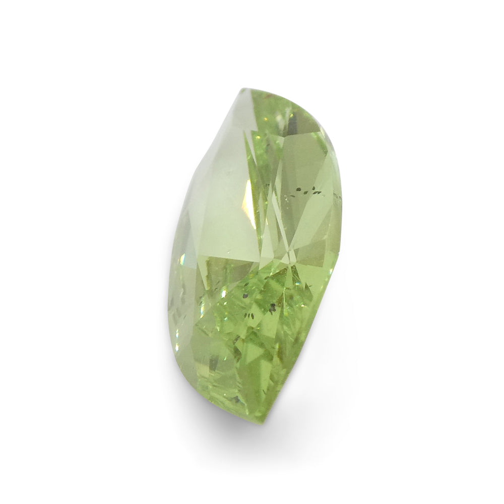 1.85ct Marquise Mint Green Tsavorite Garnet from Tanzania, rare gem by SkyJems Canadian gemstone experts