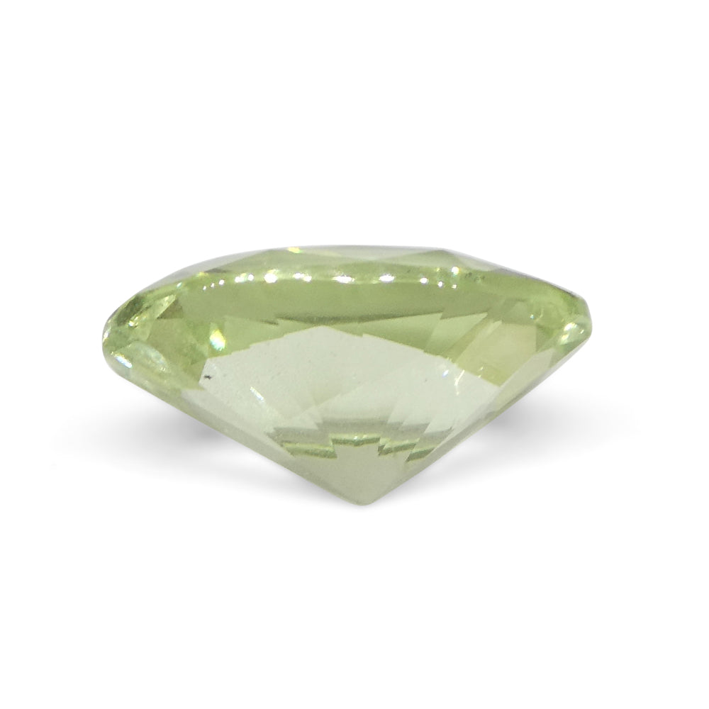 1.83ct Oval Mint Green Tsavorite Garnet from Tanzania, premium unheated gemstone by SkyJems Canadian gem specialists