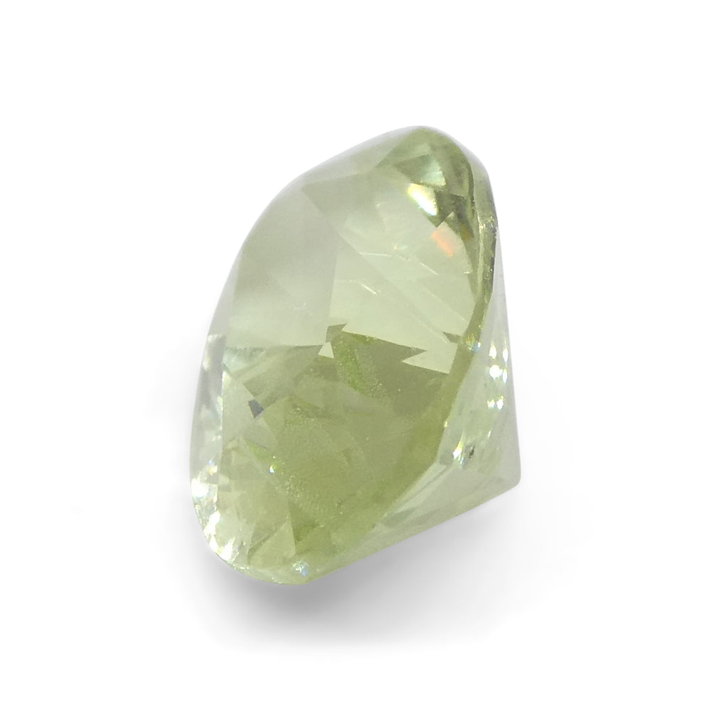 1.83ct Oval Mint Green Tsavorite Garnet from Tanzania, premium unheated gemstone by SkyJems Canadian gem specialists