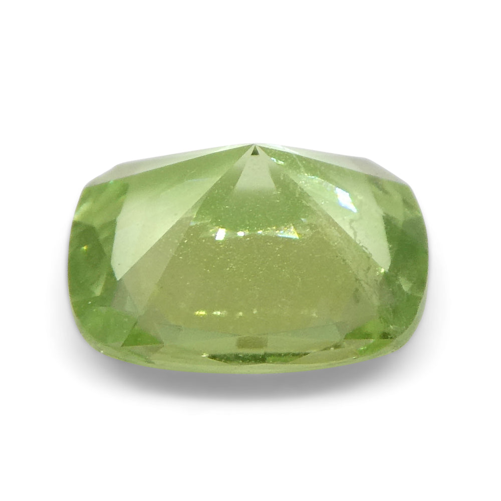 1.94ct Cushion Green Mint Garnet from Tanzania - Skyjems Wholesale Gemstones