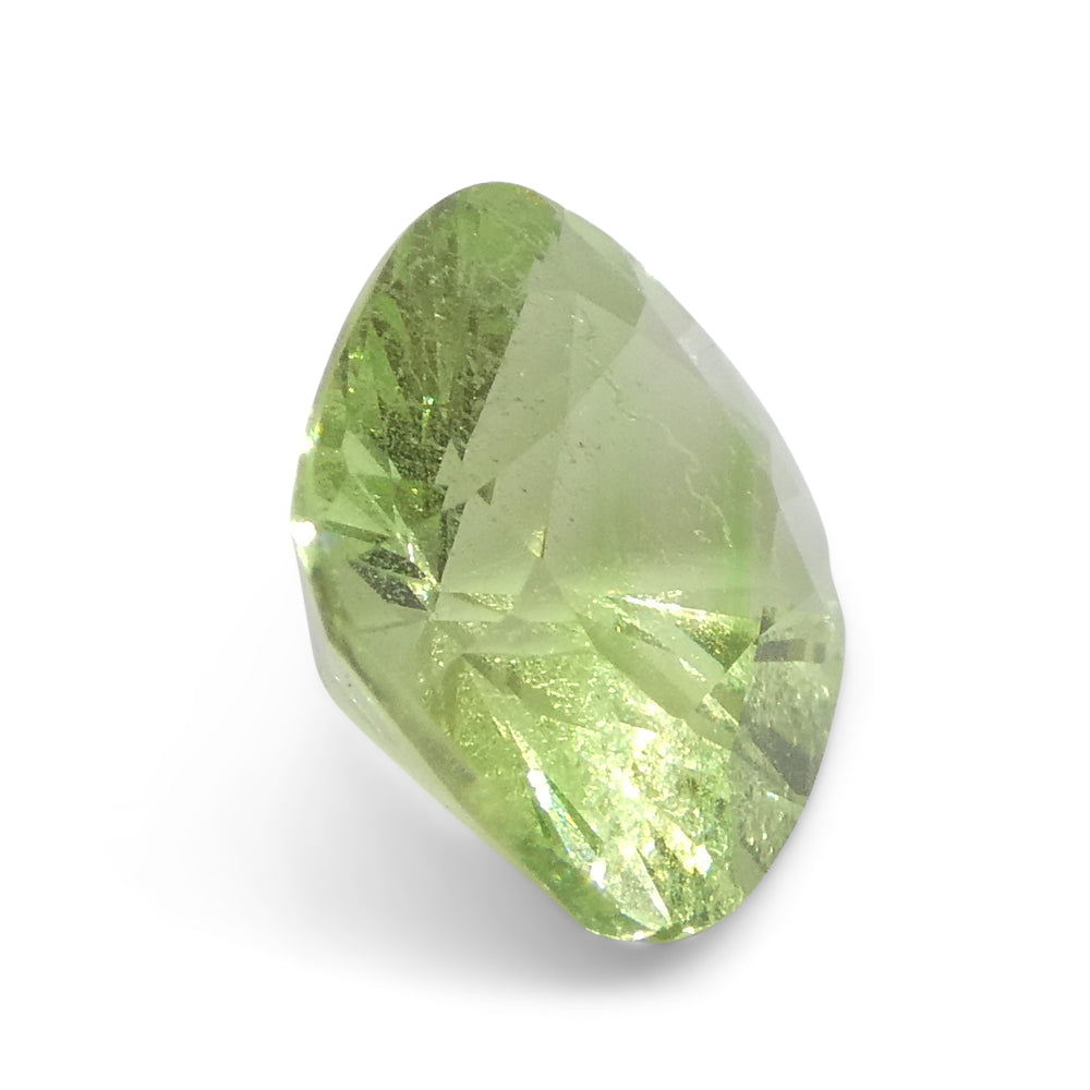 1.94ct Cushion Green Mint Garnet from Tanzania - Skyjems Wholesale Gemstones