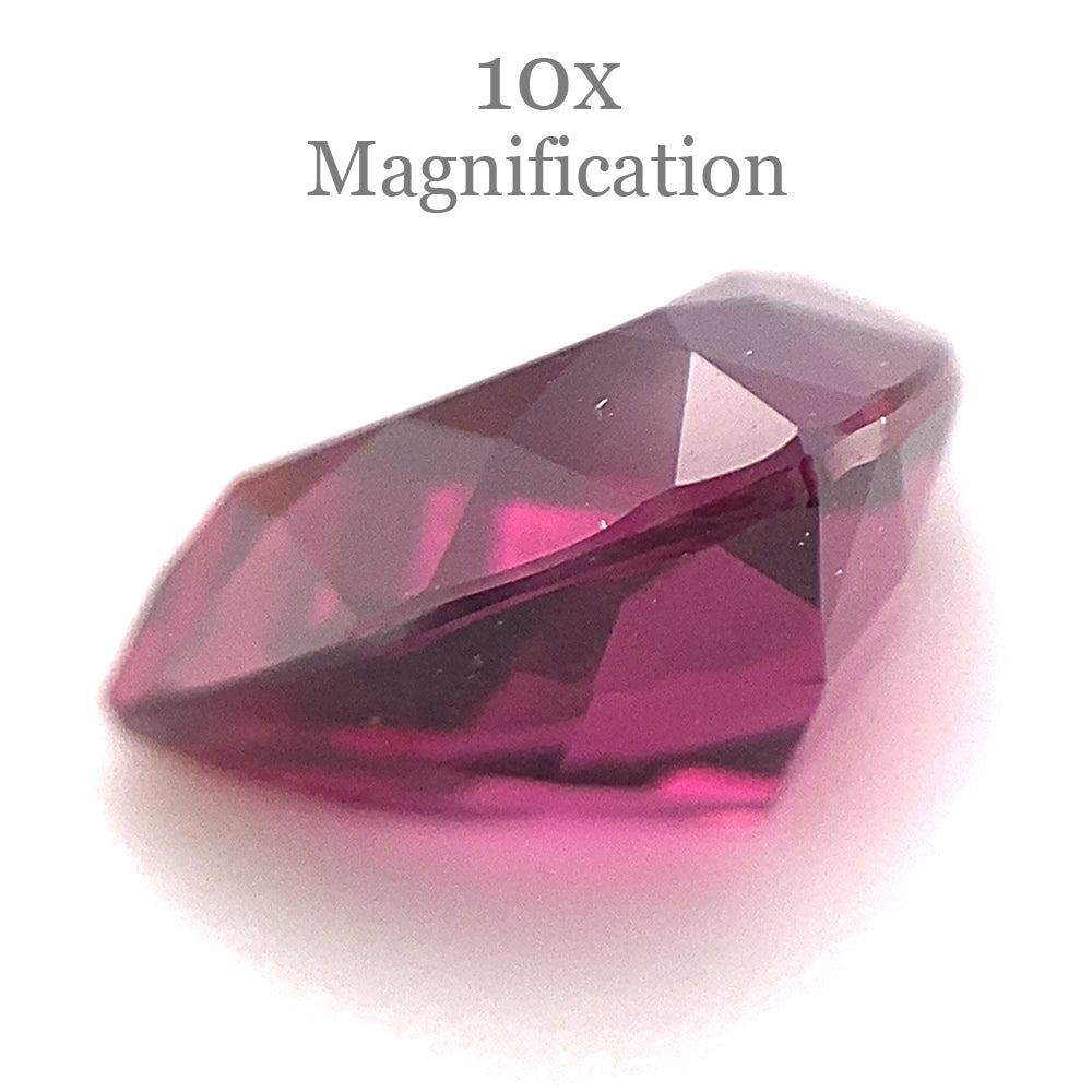 3.83ct Trillion Purple Rhodolite Garnet from Mozambique - Skyjems Wholesale Gemstones