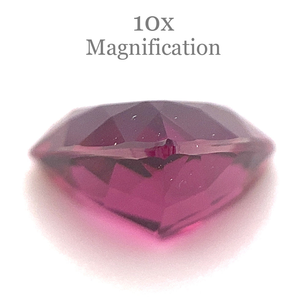 3.83ct Trillion Purple Rhodolite Garnet from Mozambique - Skyjems Wholesale Gemstones