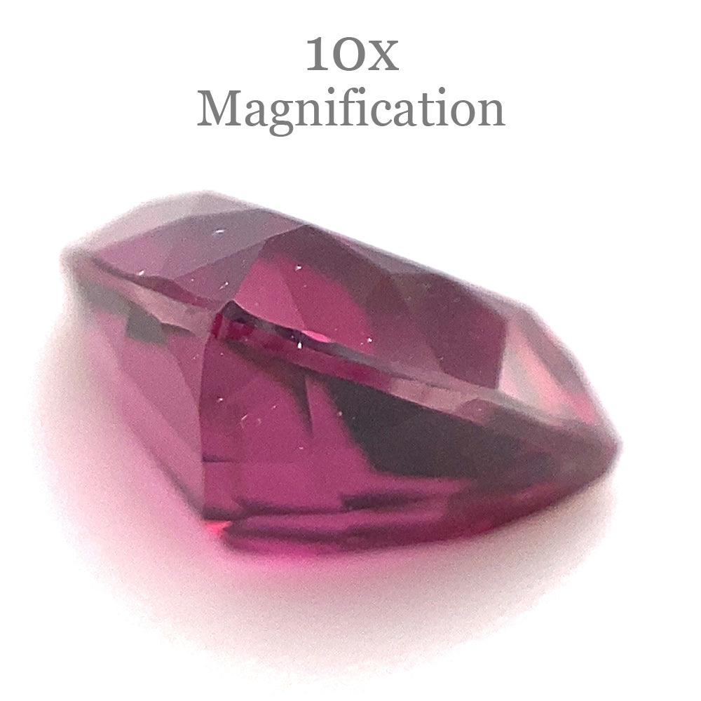 3.83ct Trillion Purple Rhodolite Garnet from Mozambique - Skyjems Wholesale Gemstones