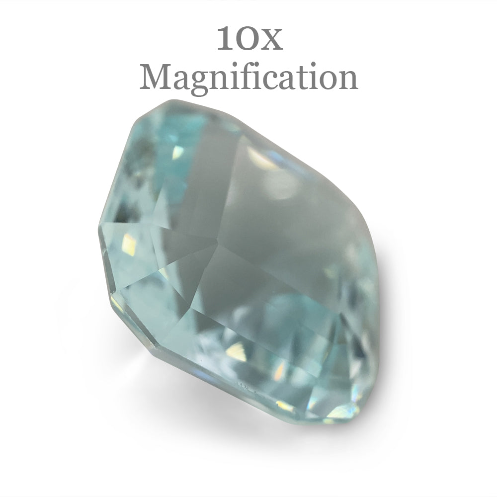 15.16ct Cushion Aquamarine GIA Certified - Skyjems Wholesale Gemstones