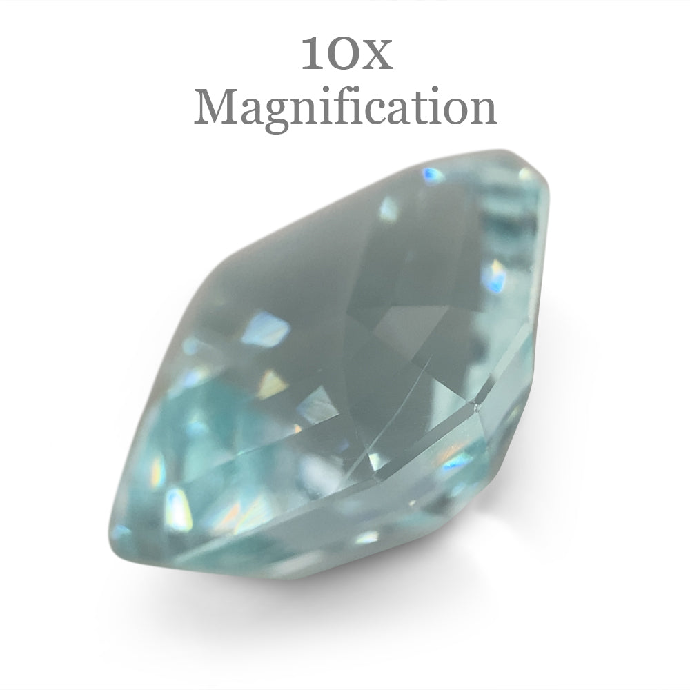 15.16ct Cushion Aquamarine GIA Certified - Skyjems Wholesale Gemstones