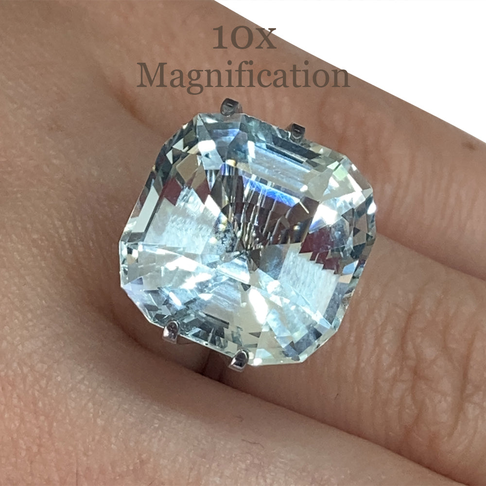 15.16ct Cushion Aquamarine GIA Certified - Skyjems Wholesale Gemstones