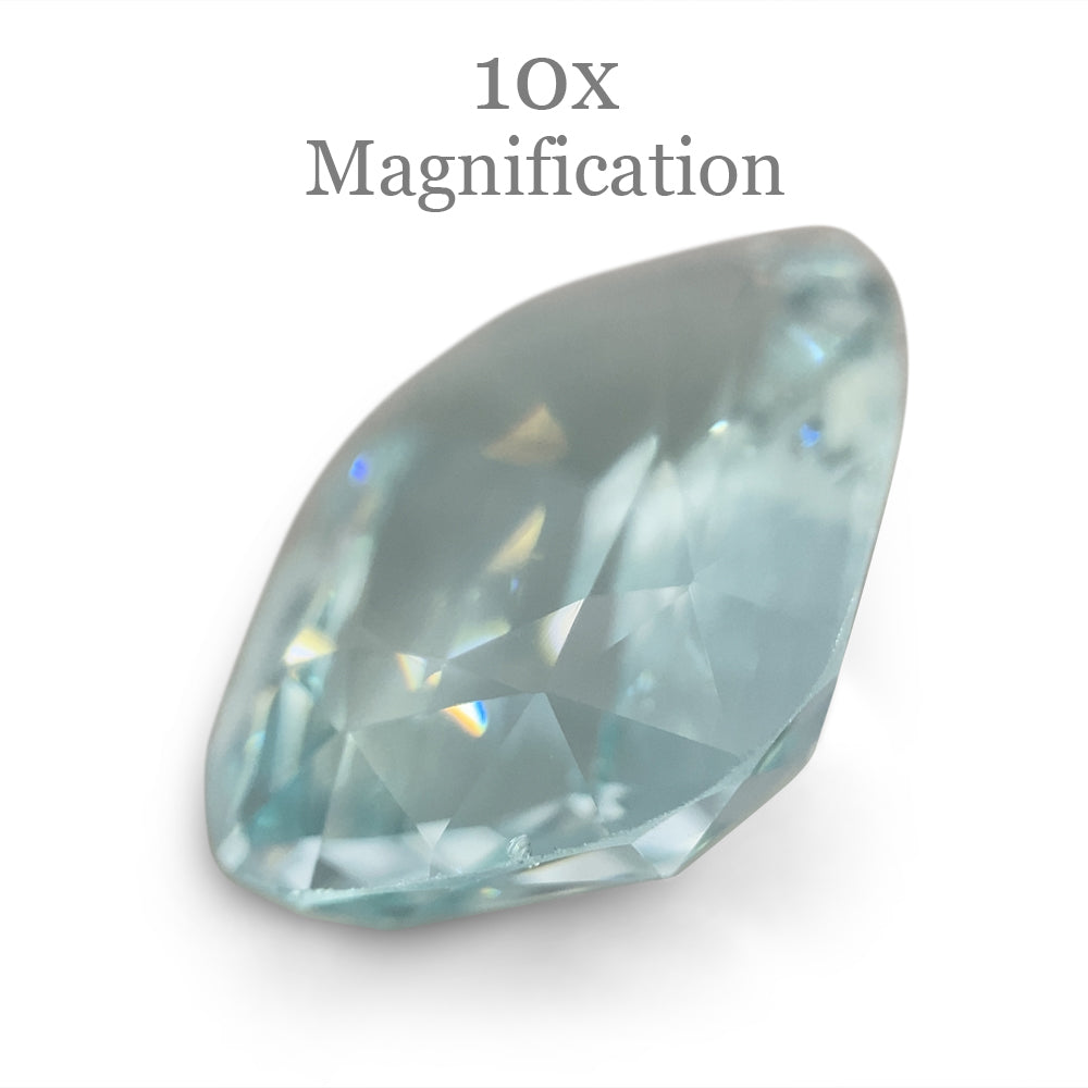 15.84ct Cushion Aquamarine GIA Certified - Skyjems Wholesale Gemstones