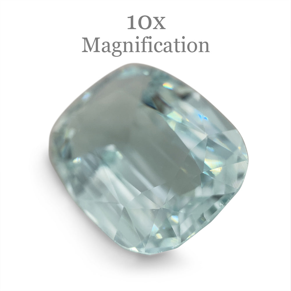 15.84ct Cushion Aquamarine GIA Certified - Skyjems Wholesale Gemstones