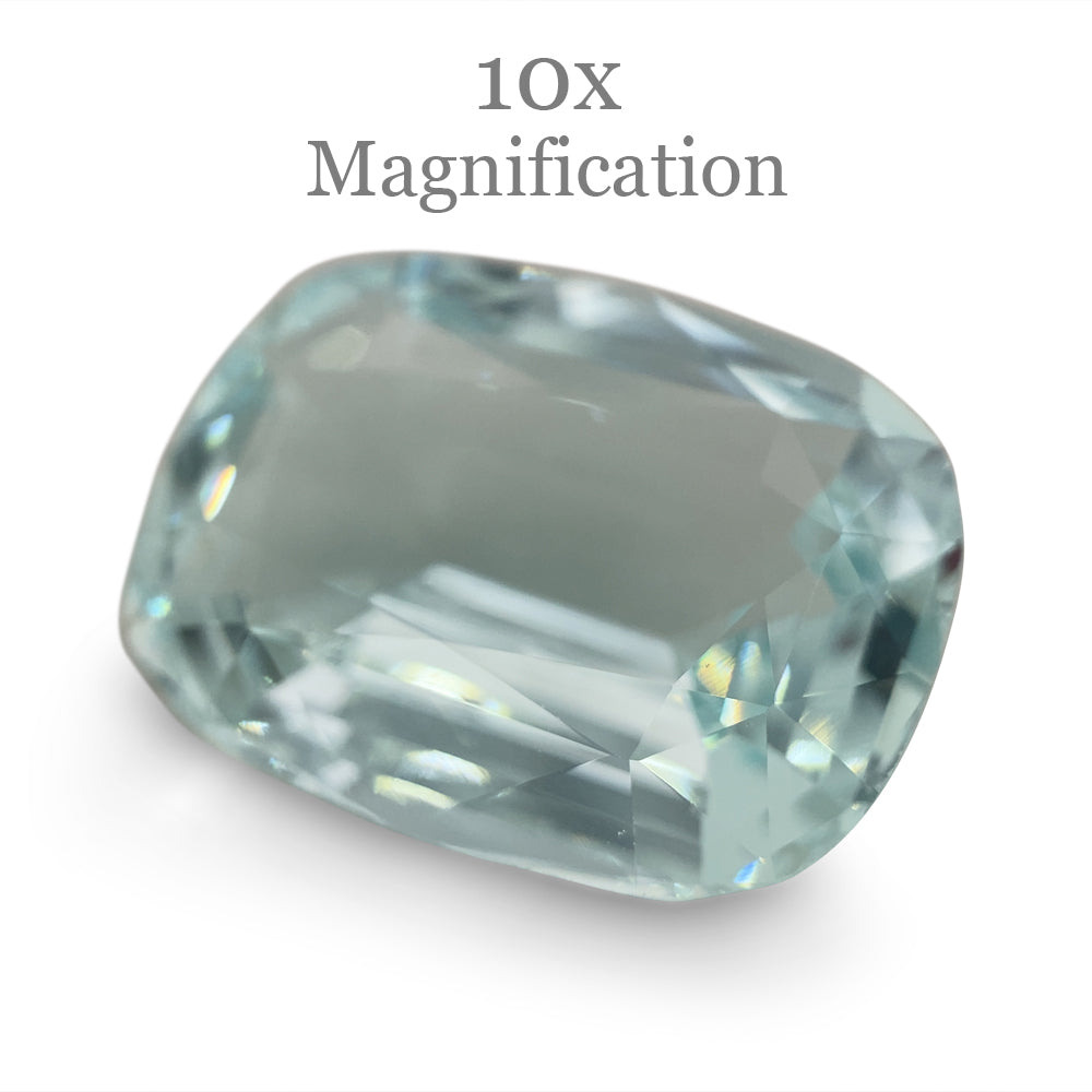 15.84ct Cushion Aquamarine GIA Certified - Skyjems Wholesale Gemstones