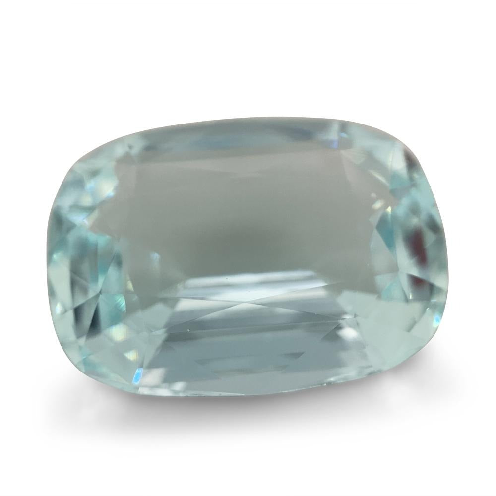 15.84ct Cushion Aquamarine GIA Certified - Skyjems Wholesale Gemstones