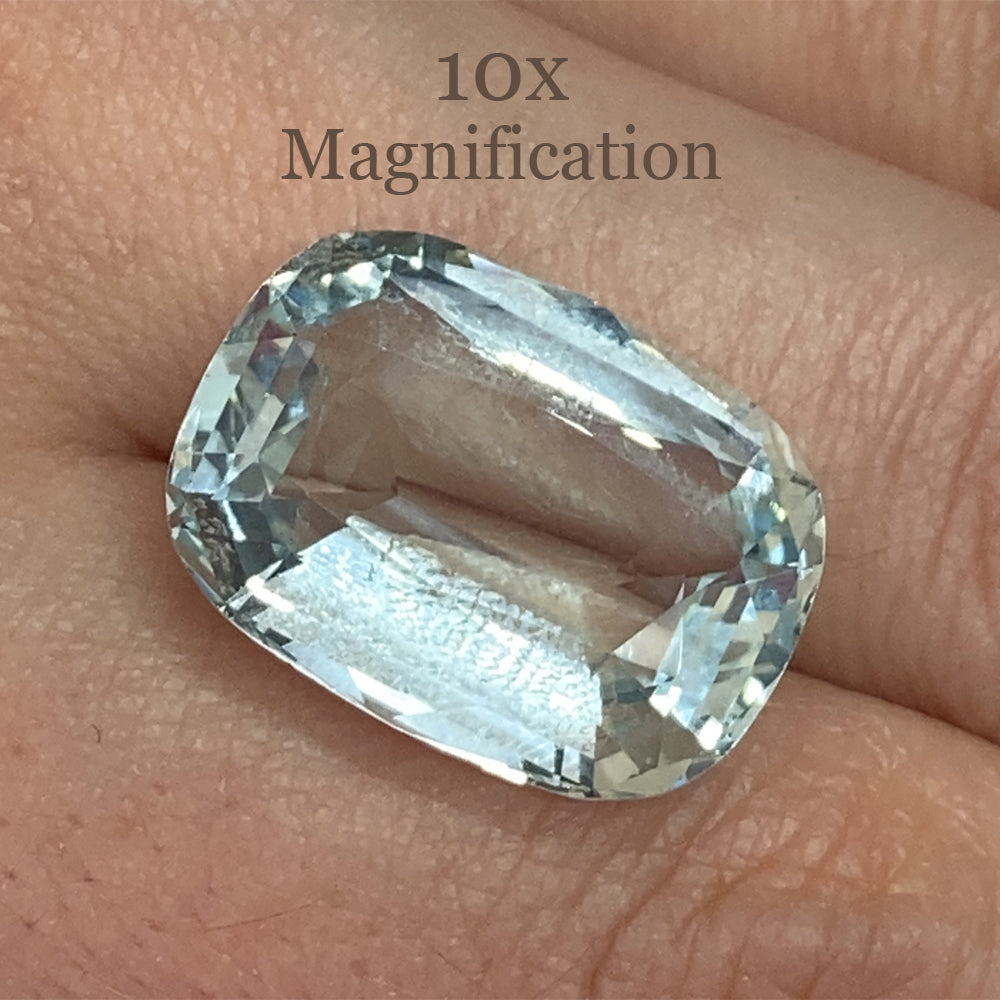 15.84ct Cushion Aquamarine GIA Certified - Skyjems Wholesale Gemstones