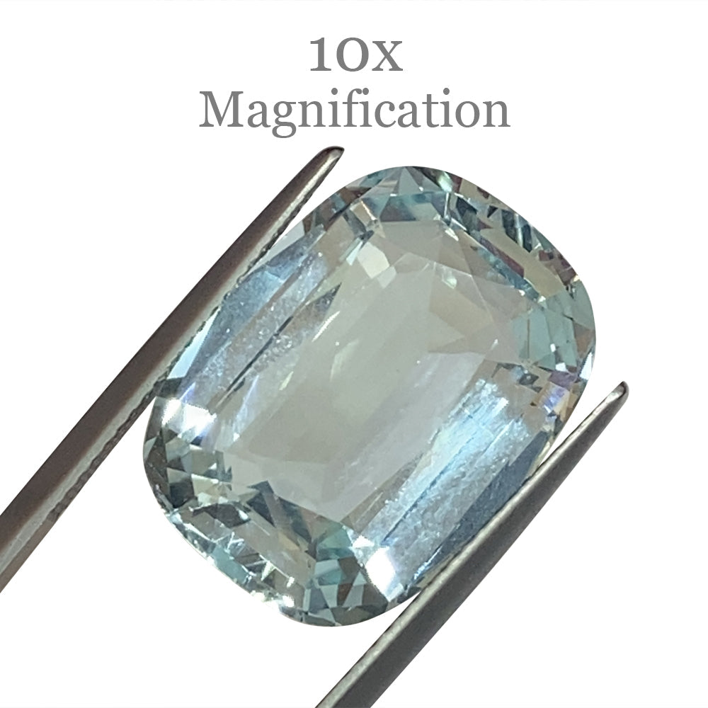 15.84ct Cushion Aquamarine GIA Certified - Skyjems Wholesale Gemstones