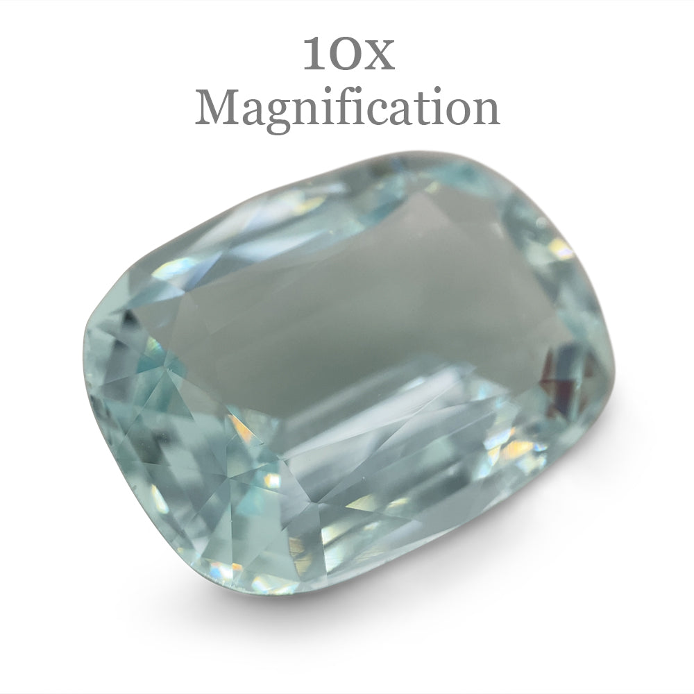 15.84ct Cushion Aquamarine GIA Certified - Skyjems Wholesale Gemstones