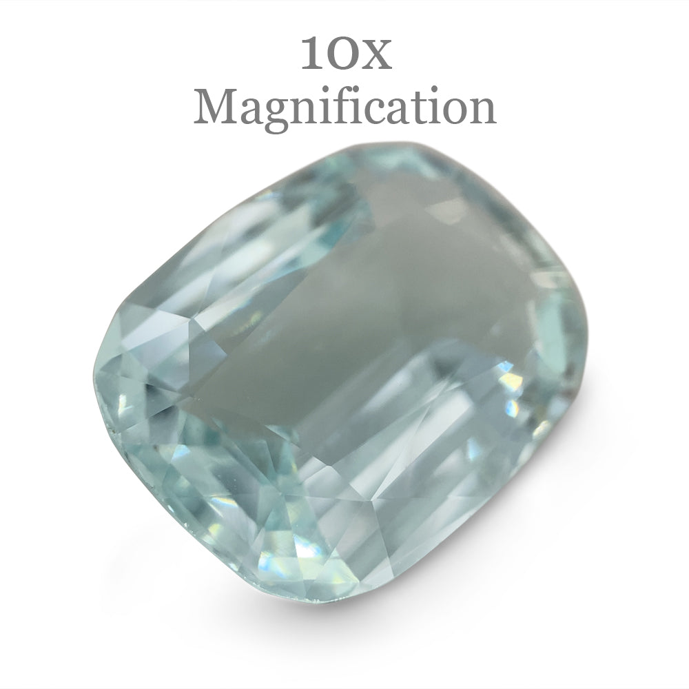 15.84ct Cushion Aquamarine GIA Certified - Skyjems Wholesale Gemstones