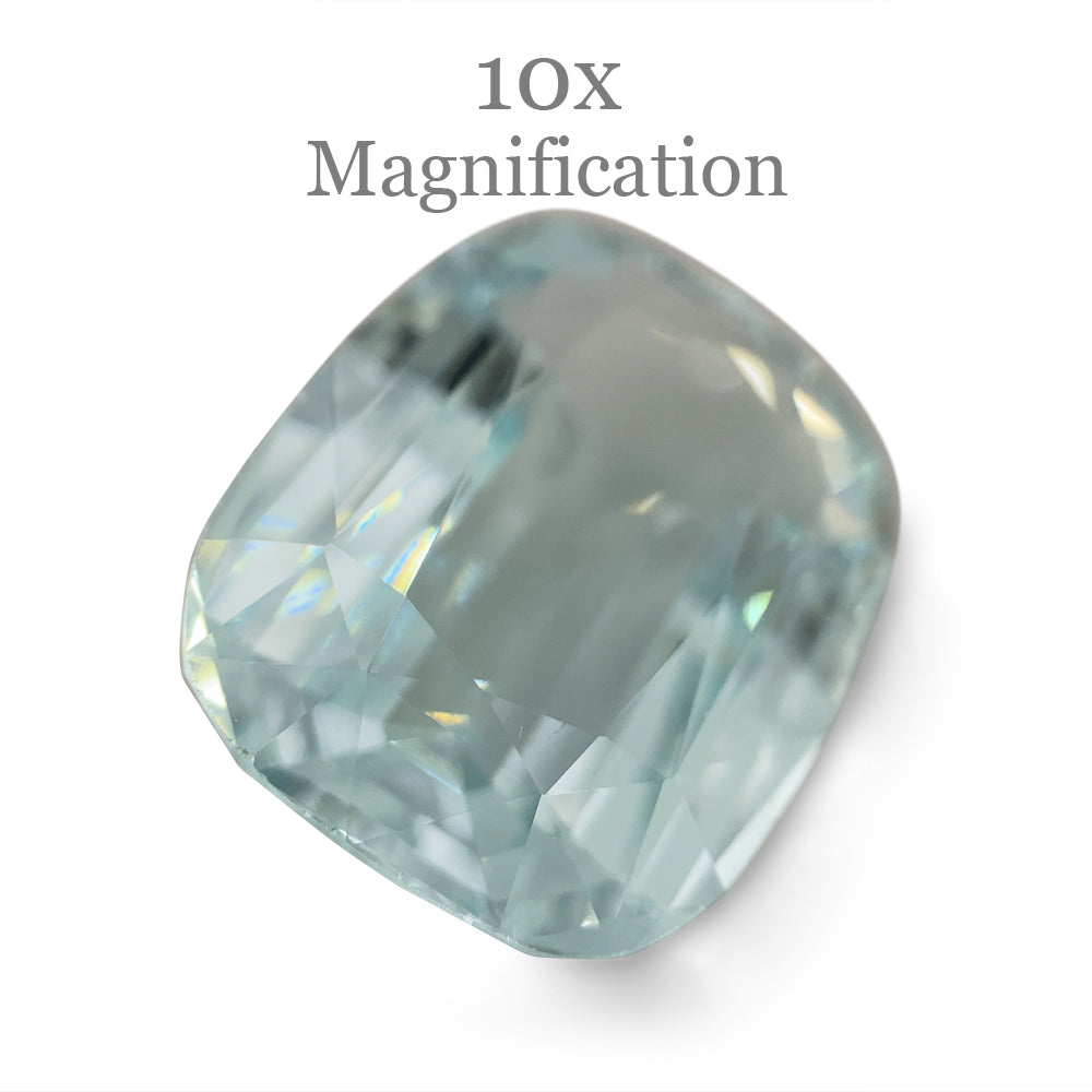 15.84ct Cushion Aquamarine GIA Certified - Skyjems Wholesale Gemstones