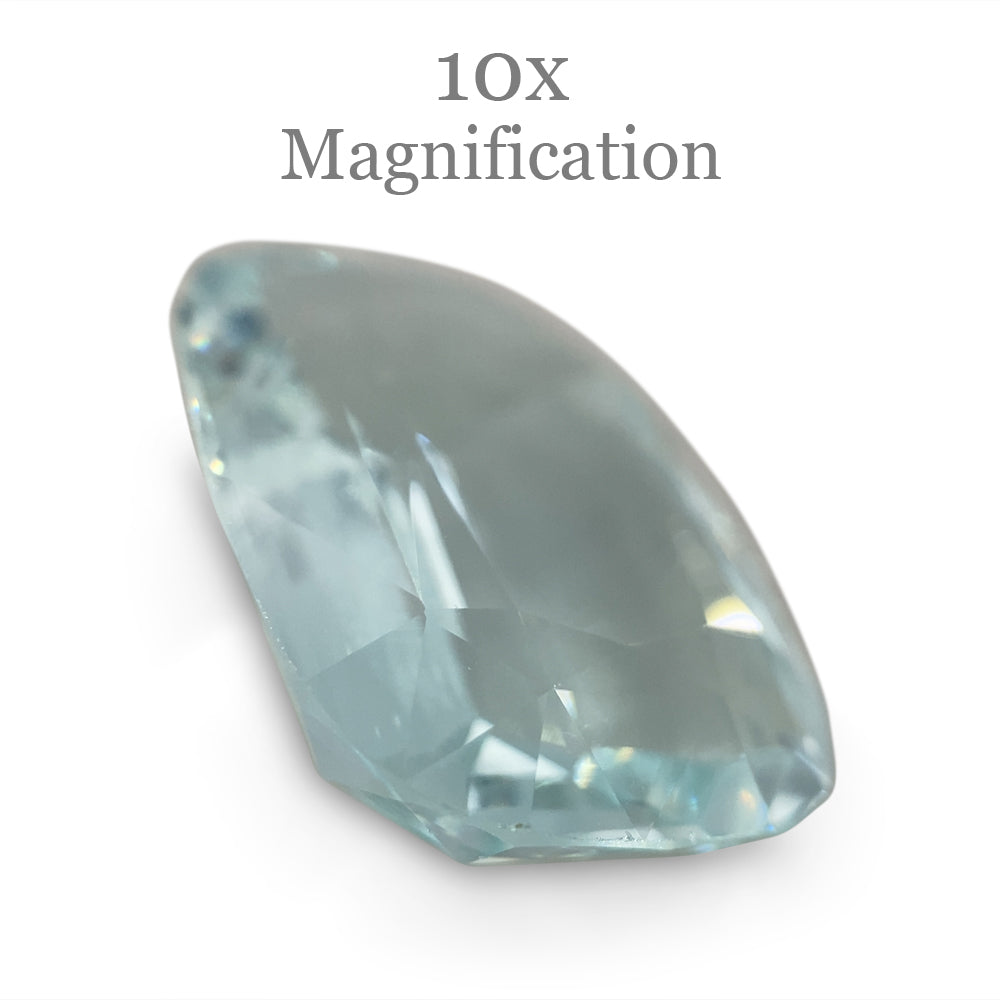 15.84ct Cushion Aquamarine GIA Certified - Skyjems Wholesale Gemstones