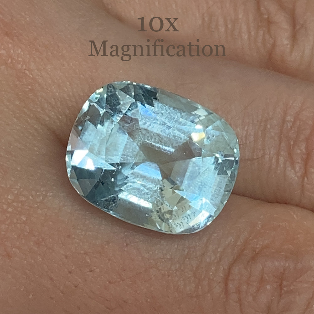 20.29ct Cushion Aquamarine GIA Certified - Skyjems Wholesale Gemstones