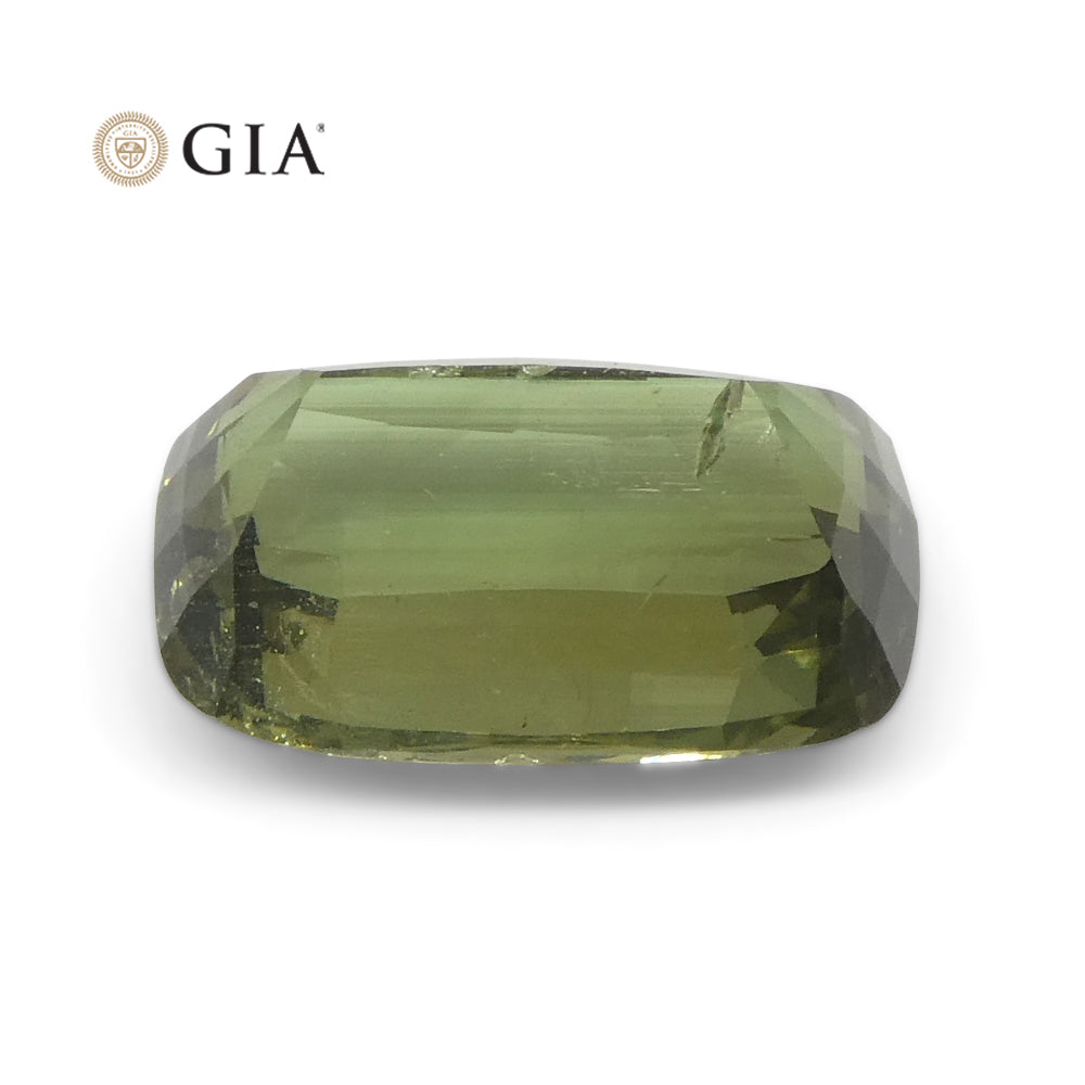 1.6ct Cushion Yellowish Green to Gray-Purple Alexandrite GIA Certified Unheated - Skyjems Wholesale Gemstones