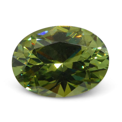 1.03ct Oval Demantoid Garnet GIA Certified - Skyjems Wholesale Gemstones