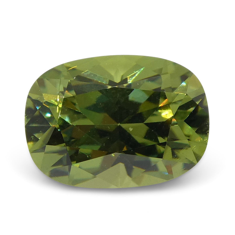 1.08ct Cushion Demantoid Garnet GIA Certified - Skyjems Wholesale Gemstones