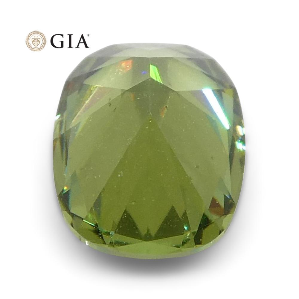 1.08ct Cushion Demantoid Garnet GIA Certified - Skyjems Wholesale Gemstones