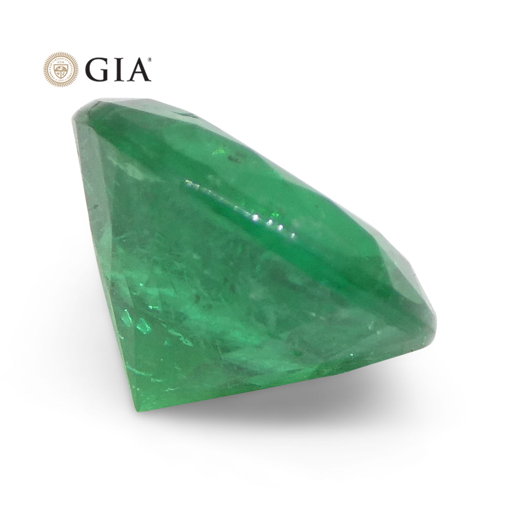 2.32ct Round Vivid Green Emerald GIA Certified Brazil - Skyjems Wholesale Gemstones