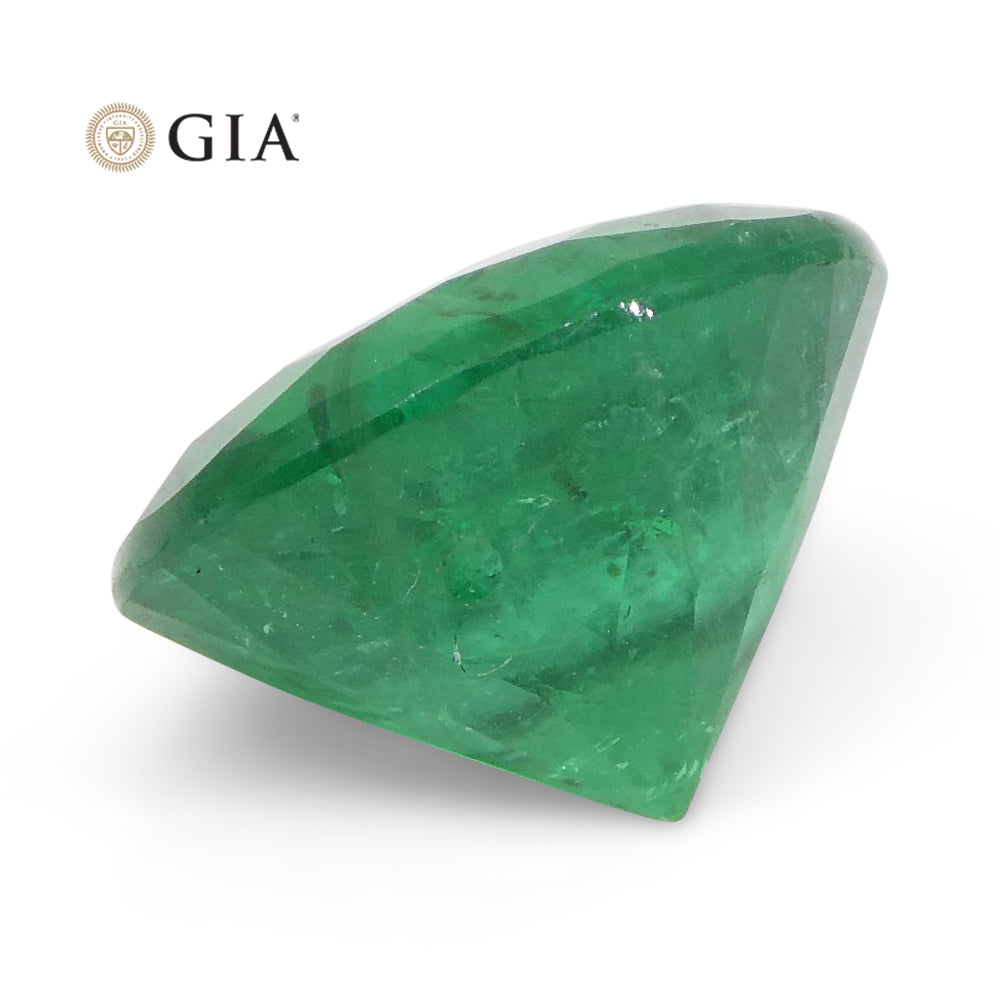 2.32ct Round Vivid Green Emerald GIA Certified Brazil - Skyjems Wholesale Gemstones