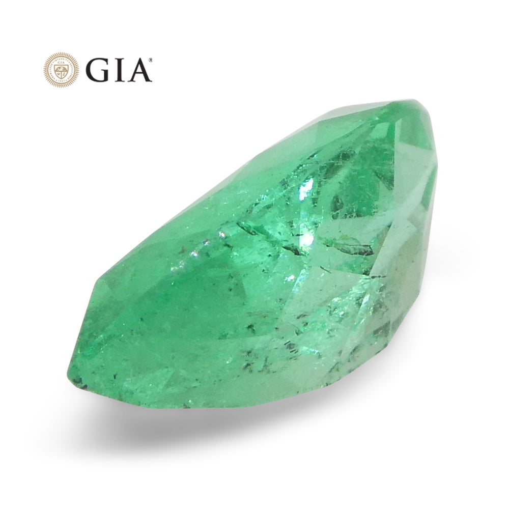 1.4ct Marquise Green Emerald GIA Certified Colombia - Skyjems Wholesale Gemstones