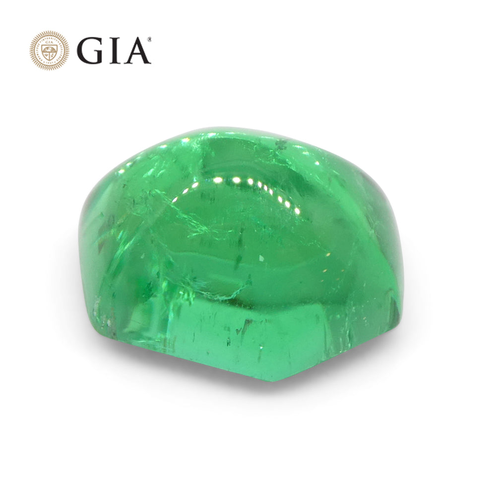 Emerald 2.85 cts 9.86 x 8.19 x 5.42 mm Hexagonal Green  $8000