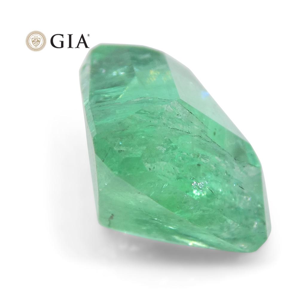 3.06ct Shield Emerald GIA Certified Ethiopian F1/Minor - Skyjems Wholesale Gemstones