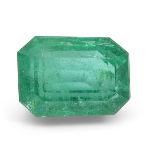 6.25 ct Octagonal/Emerald Cut Emerald GIA Certified