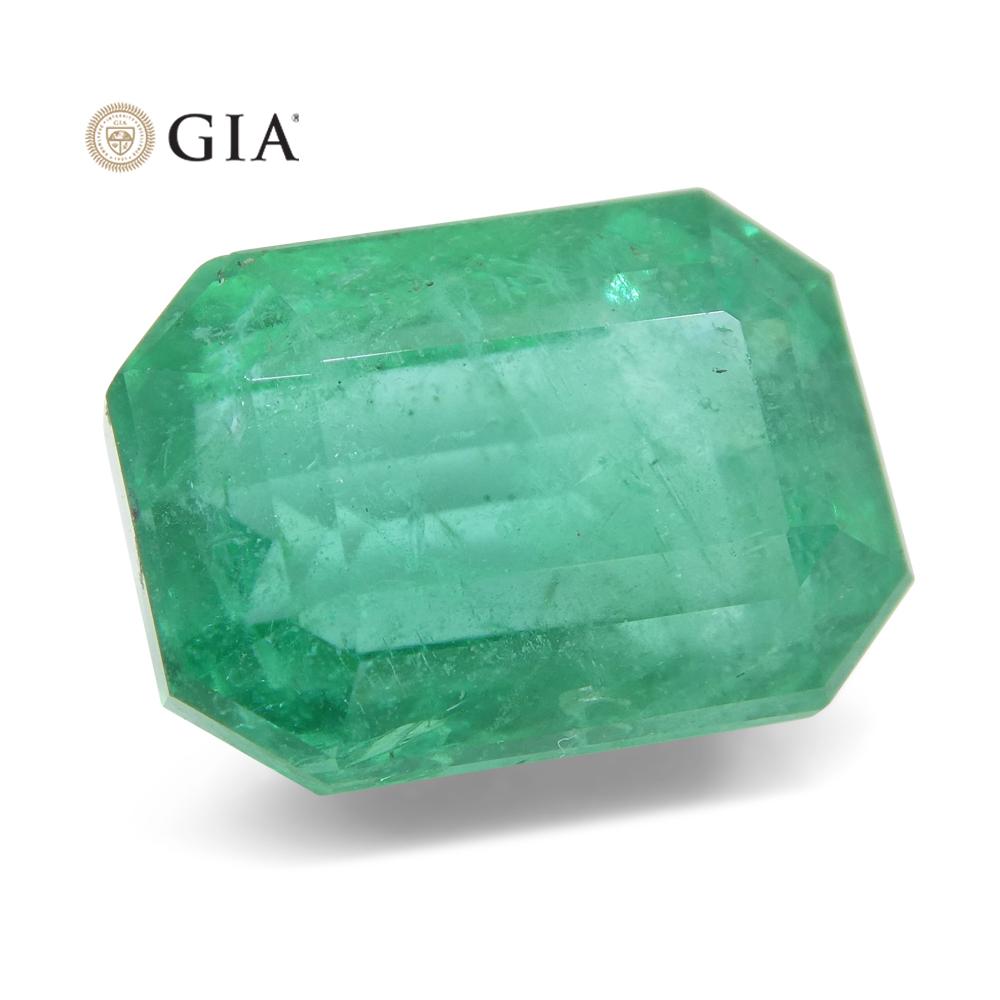 6.25 ct Octagonal/Emerald Cut Emerald GIA Certified - Skyjems Wholesale Gemstones