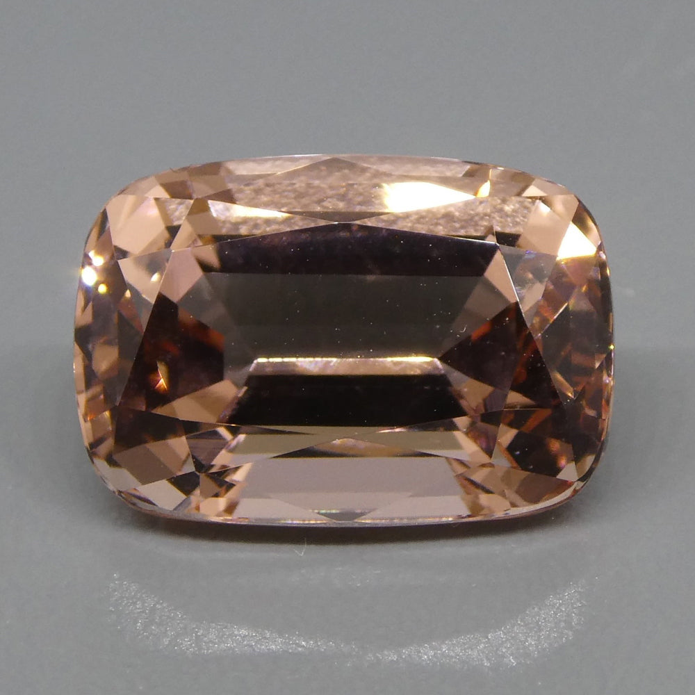 9.70ct Cushion Morganite GIA Certified - Skyjems Wholesale Gemstones